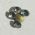 pedras strass cristal e colorido PP10 black diamont lian. Pacote com 10 grosas