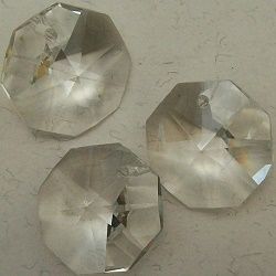cristal pingente castanha 20mm 1 furo