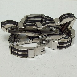 Pulseira inox masculina