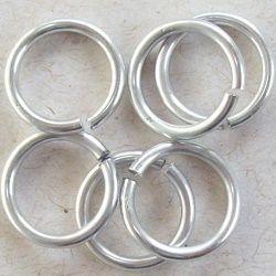 argola alum�nio para bijuteria