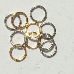 argola em lat�o para bijuteria