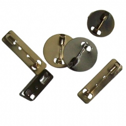 base alfinete broche e boton