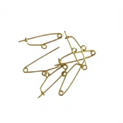 base alfinete broche e boton 23mm alfinete em lat�o bruto 225 pe�as