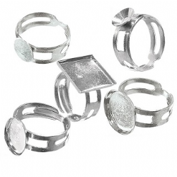 base regul�vel com caixa para anel