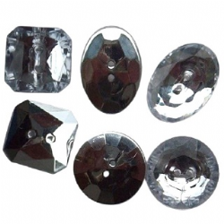 bot�o strass cristal