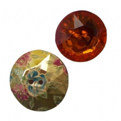 bot�o strass cristal