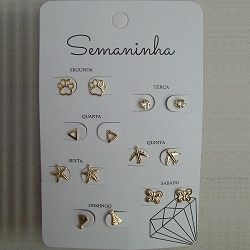 brinco semaninha um para cada dia