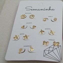brinco semaninha um para cada dia