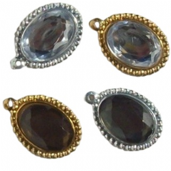 caixa pingente com pedra