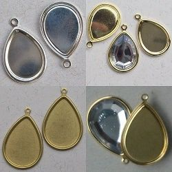 caixa pingente metal com argola