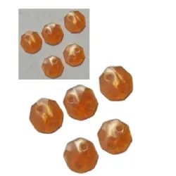 chaton para costura com furos castanha 10mm top�zio sem espelho 2 furos base reta 100 pe�as