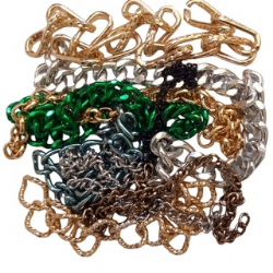 corrente alum�nio bijuteria confec��o