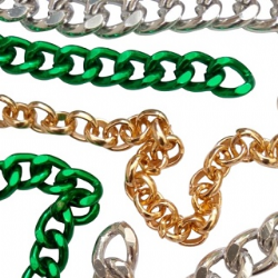 corrente alum�nio bijuteria confec��o