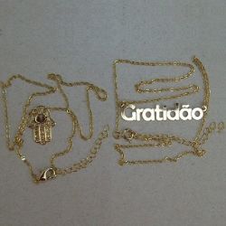 corrente com pingente