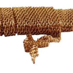 corrente malha para montar cabedal