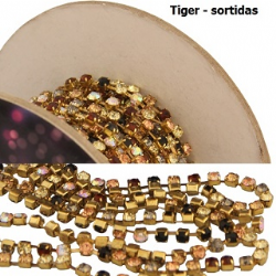 corrente strass em metro