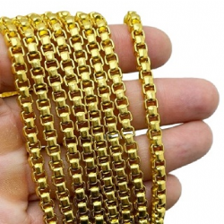 corrente veneziana para montar bijuteria