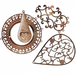 estamparia em metal bijuterias