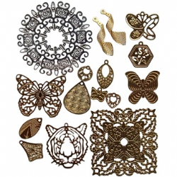 estamparia em metal bijuterias