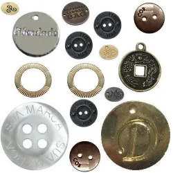 etiqueta fundi��o zamac redonda personalizada com furos. 1000 pe�as. Envio 28 dias �teis. Descri��o: