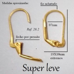 fecho base tranqueta para brinco