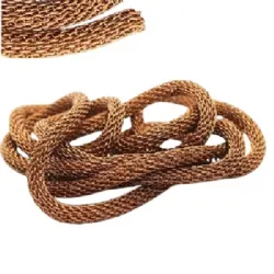 cord�o metal bijuteria e acess�rios 05mm sem banho bruto 1 metro