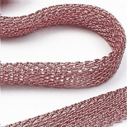 malha metal bijuteria confec��o