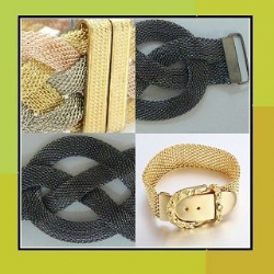 malha italiana para bijuteria