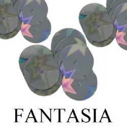 kit paet� liso hologr�fico prata fantasia 01 furo centro redondo 4 pacotes