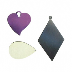 pe�as em alum�nio para bijuterias