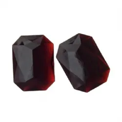 pedra caboch�o sem furos octogonal 40X30mm cor 30 coca base plana 10 unidades.