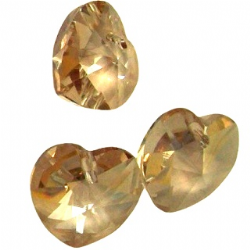 pingente cristal cora��o 14mm