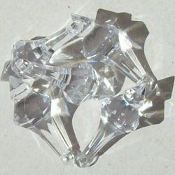 ponteira em acr�lico para lustre