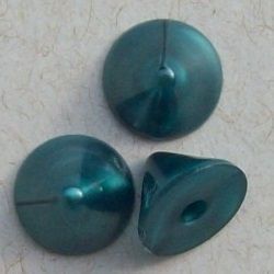 chaton rebite cal�ado e confec��o cone 10x08mm cor 232 blue zircon. 50 pe�as.