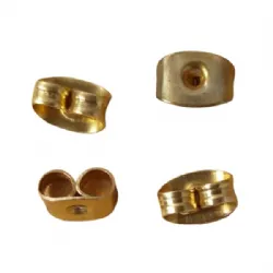 tarraxa tarracha para brinco 05mm comum furo � 0,8mm lat�o 100 pe�as