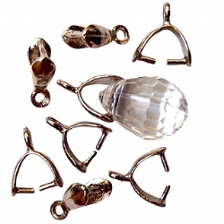 terminal garra inox para cristais