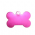 etiqueta para gravao a laser osso pet 40x30x01mm rosa pink lisa 1 pea