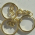 argola chaveiro corrente 22mm fio 1,4 italiana ferro dourado latonado envio 20 dias teis 4.000 ps