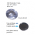chaton para costura com furos redondo 21mm cristal 2 furos face breolê 10 peças