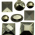 chaton aplique em metal para costura