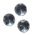 chaton para costura com furos redondo 13mm cristal 2 furos 20 peças
